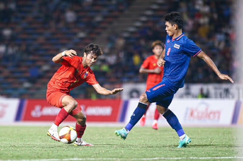 U22 Thái Lan vào chung kết sau chiến thắng trước U22 Myanmar