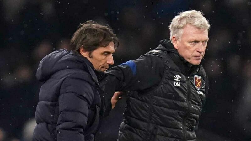 Conte và Moyes đều phải khổ luyện trước khi vươn tới môi trường khắc nghiệt nhất của nghề huấn luyện