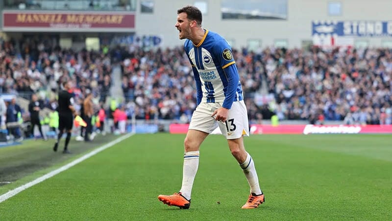 Pascal Gross luôn là người hùng thầm lặng của Brighton