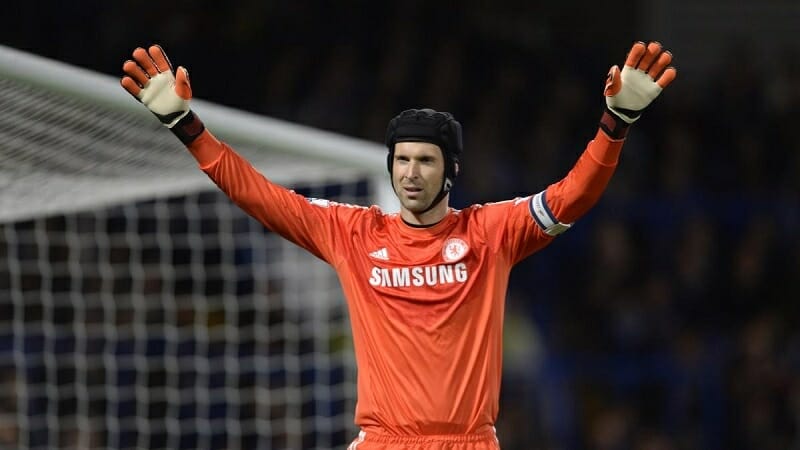 Petr Cech khi còn khoác áo Chelsea