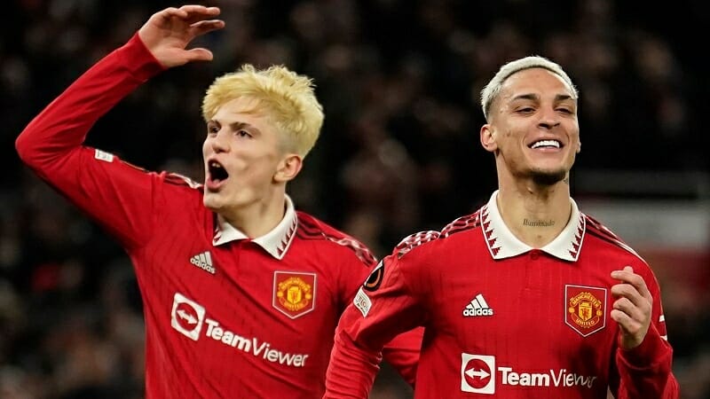 Antony là chủ nhân bàn thắng đẹp nhất mùa của Man United