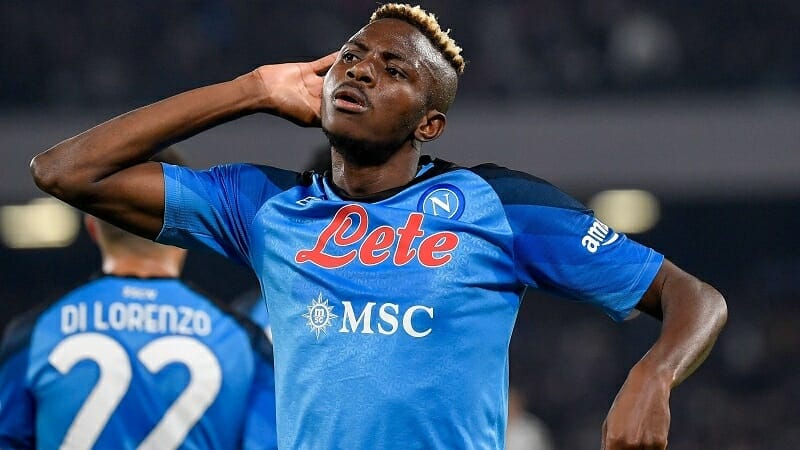 Những bàn thắng của Osimhen đã giúp Napoli vô địch Serie A