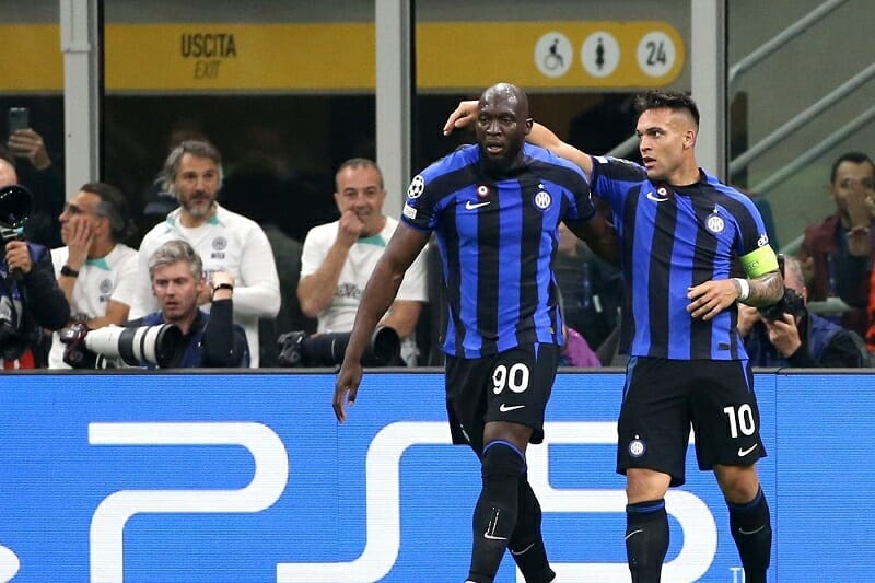 Lukaku đã kiến tạo để Lautaro ghi bàn