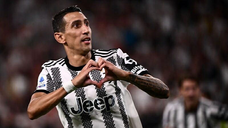 Di Maria đang thuộc biên chế của Juventus