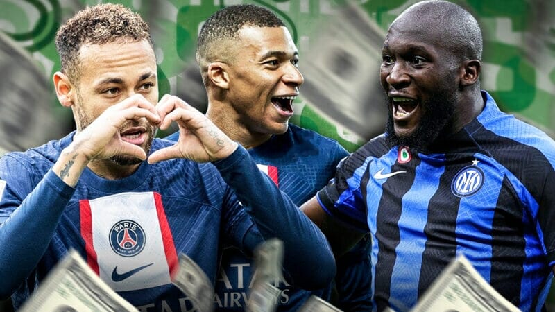 10 cầu thủ có tổng phí chuyển nhượng cao nhất: Mbappe bứt tốc