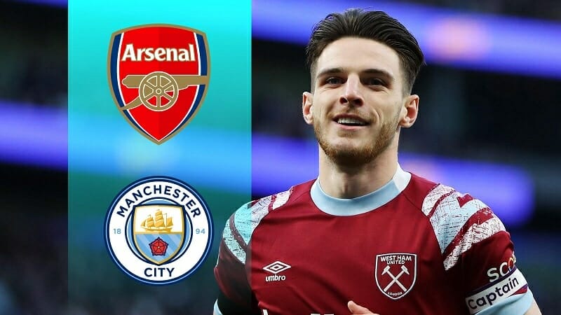 Man City gia nhập cuộc đua chiêu mộ Declan Rice