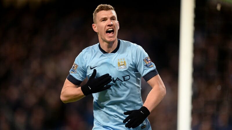 Dzeko tại Man City