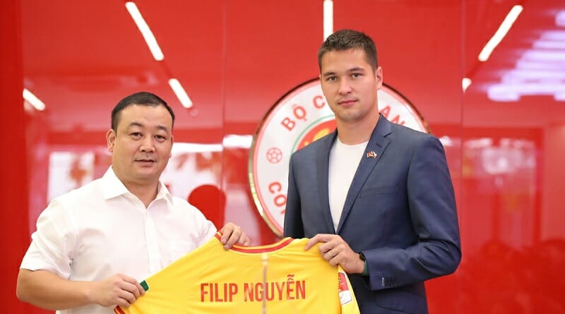 Filip Nguyễn sẽ tham gia giai đoạn 2 V-League 2023 (Ảnh: VTC News)