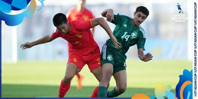 Đội bóng áo xanh dễ dàng làm chủ cuộc chơi (Ảnh: AFC Asian Cup)