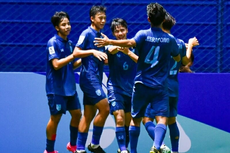 U17 Thái Lan sớm giành vé đi tiếp 