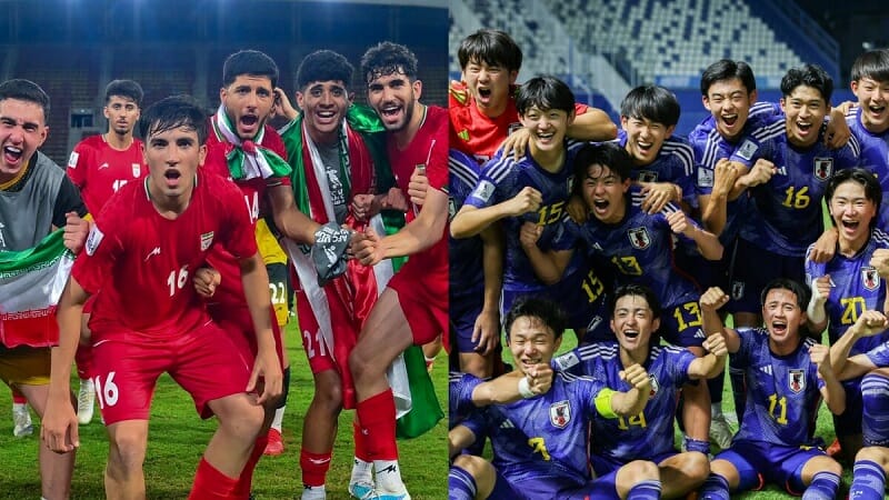 U17 Iran khó cản bước U17 Nhật Bản