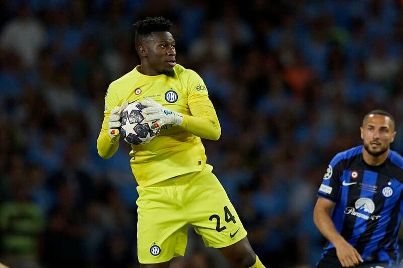 Andre Onana đang được Man United nhắm đến.