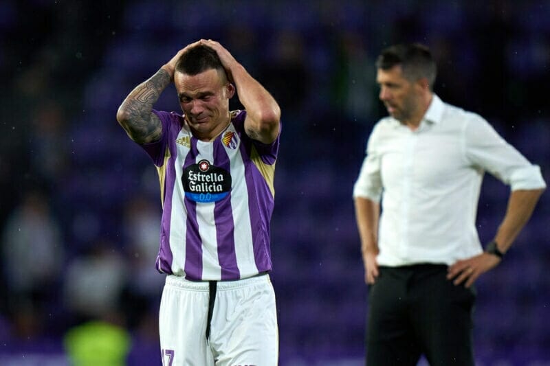 Valladolid đứng thứ 18 ở Liga mùa này