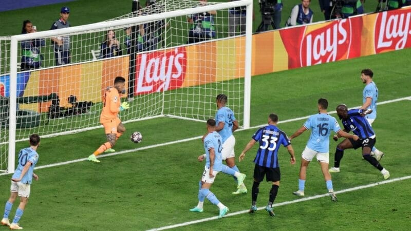 Inter Milan bại trận trước Man City ở chung kết Champions League