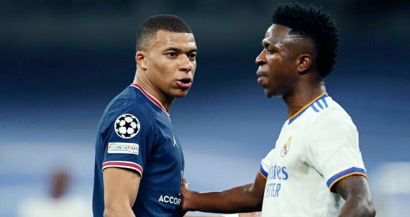 Mbappe và Vinicius có thể đá cặp trong hàng công hai người của Real