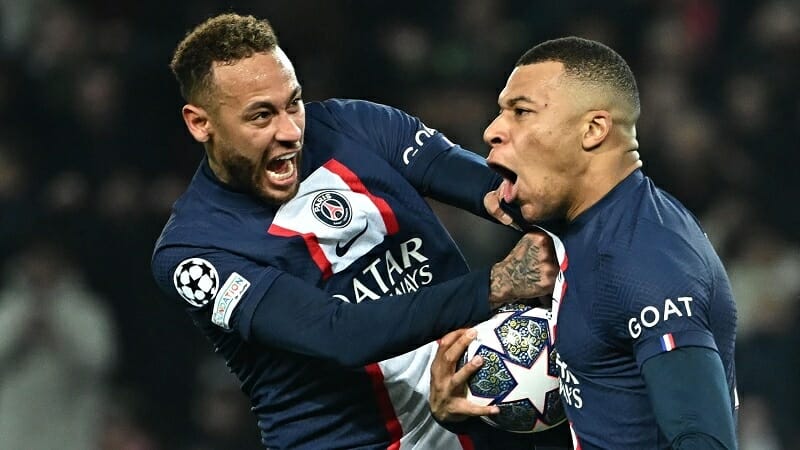 Cả Mbappe và Neymar đều được liên kết với M.U