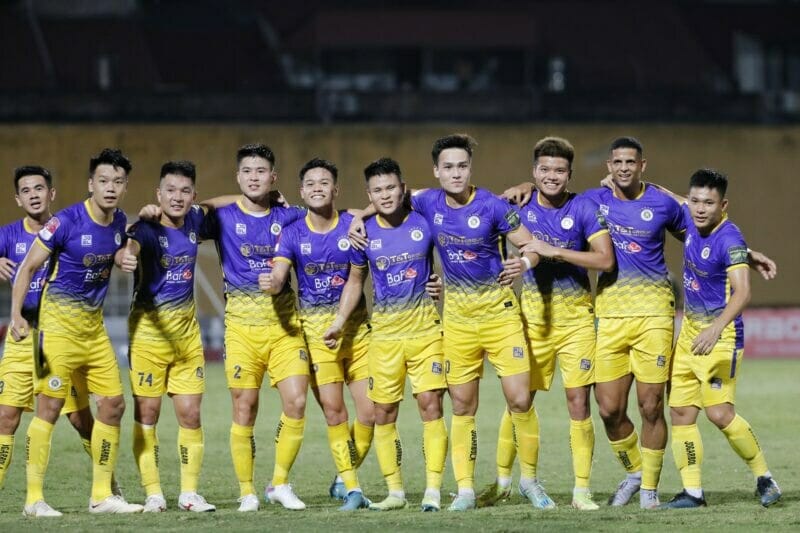 Hà Nội FC được đánh giá cao dù không còn mạnh như trước (ảnh: VPF)