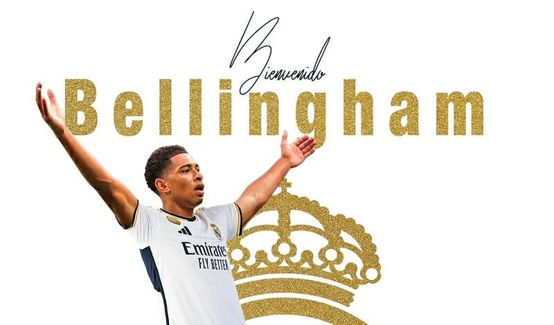 Jude Bellingham chính thức cập bến Real Madrid