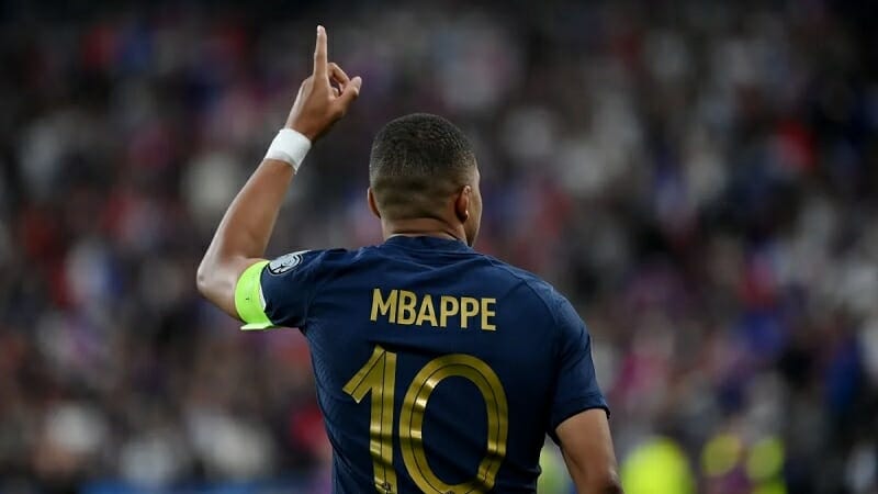 Mbappe trong hàng ngũ những chân sút xuất sắc của ĐT Pháp