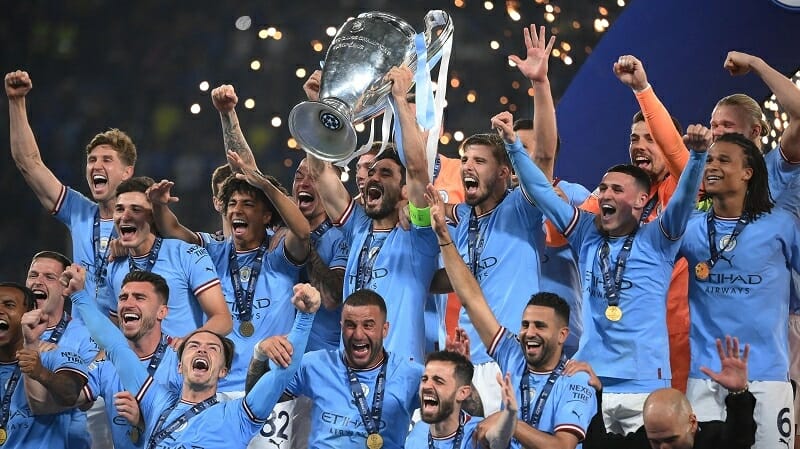 Man City đã điền tên mình vào sử sách