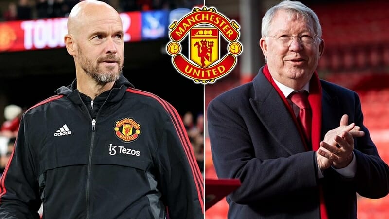 Ten Hag học hỏi kinh nghiệm từ Sir Alex Ferguson