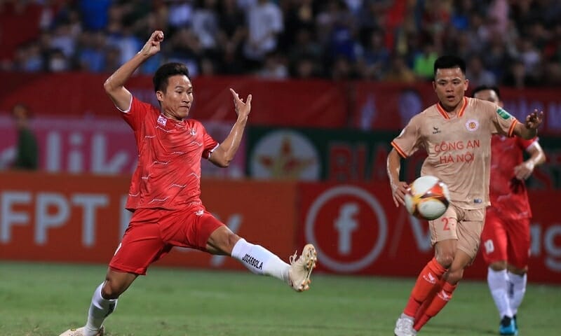 Hải Phòng đã thi đấu kiên cường (Ảnh: Sport5).