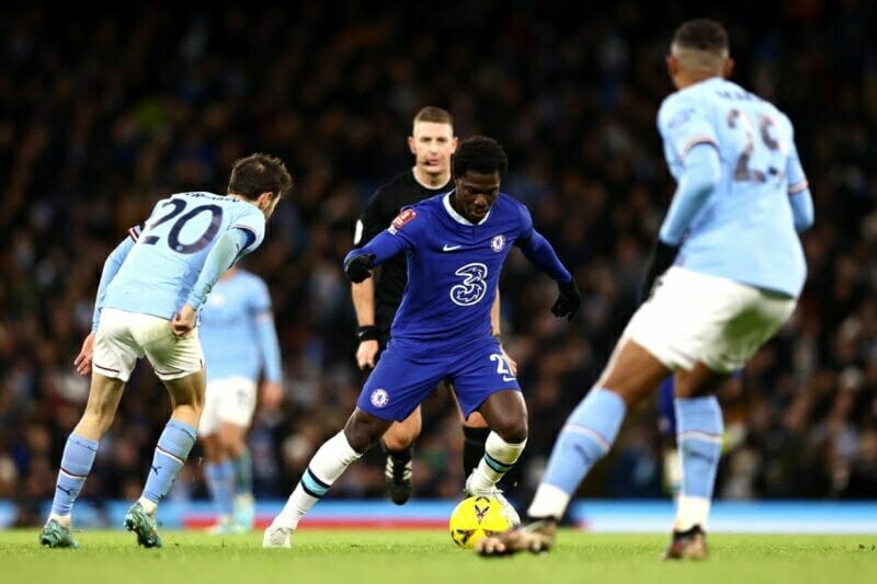 Fofana ra mắt trong trận gặp Man City ở FA Cup