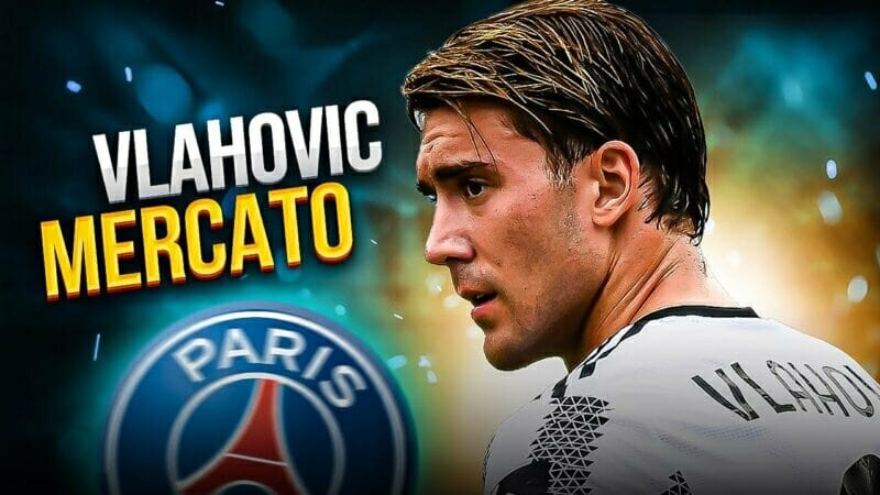 PSG đưa Dusan Vlahovic vào tầm ngắm