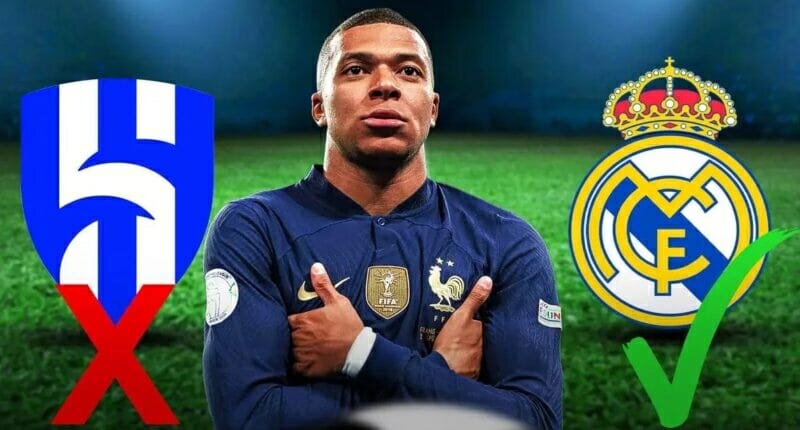 Mbappe từ chối hợp đồng lịch sử với Al Hilal để quyết đến Real Madrid.