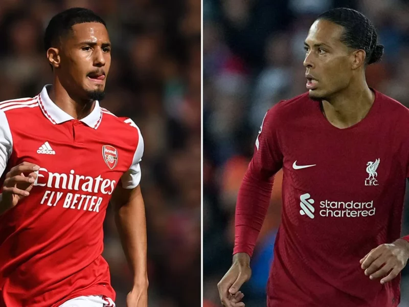 Saliba thừa nhận đã luôn học hỏi Van Dijk