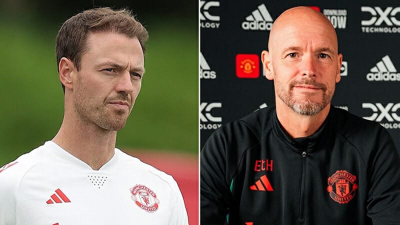 HLV Ten Hag nêu bật giá trị của Jonny Evans