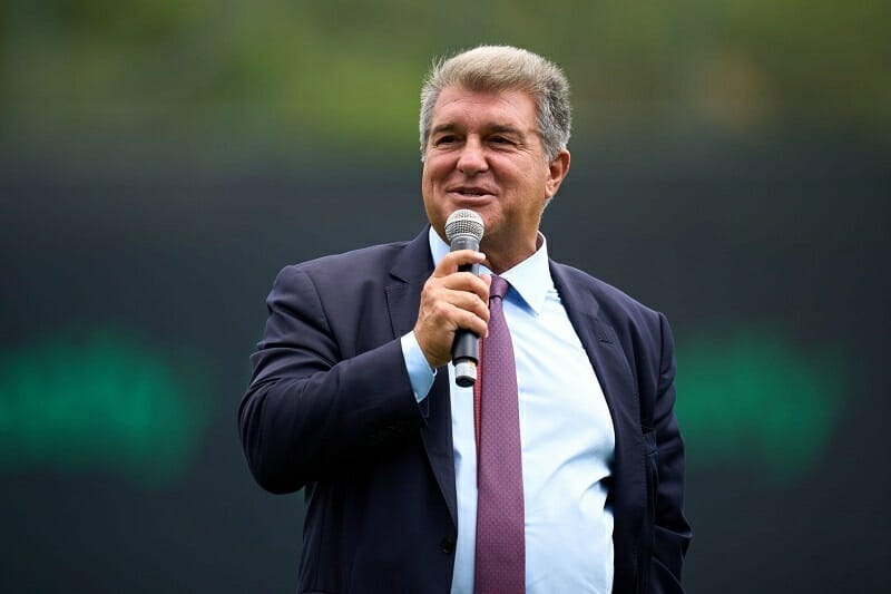 Joan Laporta đánh giá rất cao lực lượng hiện tại của Barca.