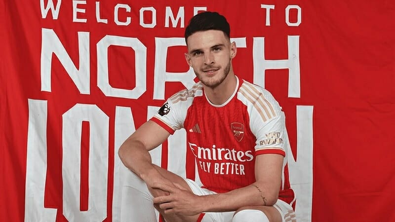 Tân binh đắt giá nhất lịch sử Arsenal - Declan Rice