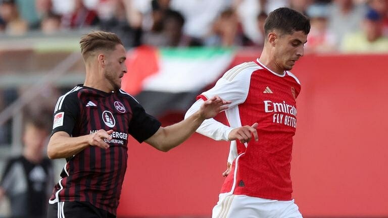 Kai Havertz có trận ra mắt chưa như ý cùng Arsenal