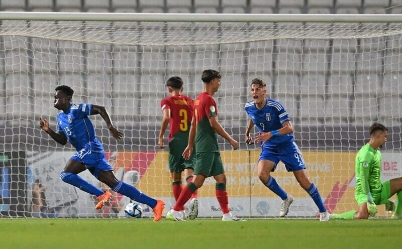 Kết quả bóng đá U19 Bồ Đào Nha vs U19 Italia