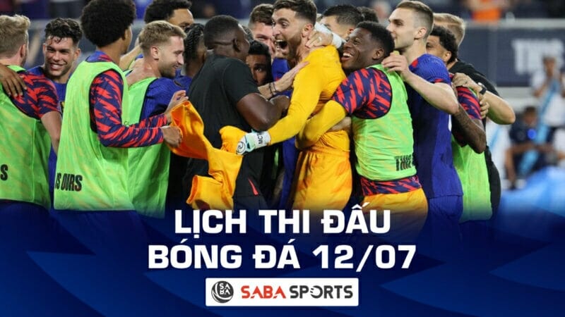 Lịch thi đấu bóng đá hôm nay ngày 12/07: Bán kết Gold Cup