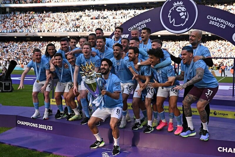 Man City thống trị Ngoại hạng Anh những mùa giải qua