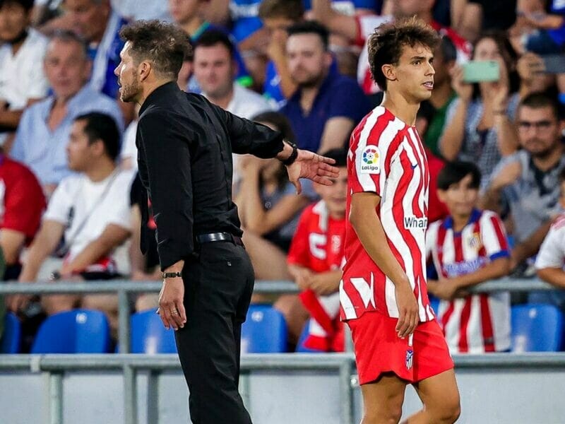 HLV Simeone từng nhiều lần úp mở về khả năng Joao Felix chia tay Atletico Madrid