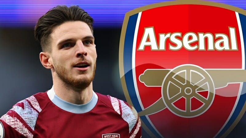 West Ham không hài lòng khi Arsenal kéo dài vụ Declan Rice