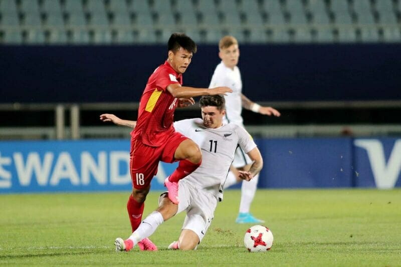 Dương Thanh Hào khi chơi tại U20 World Cup 2017