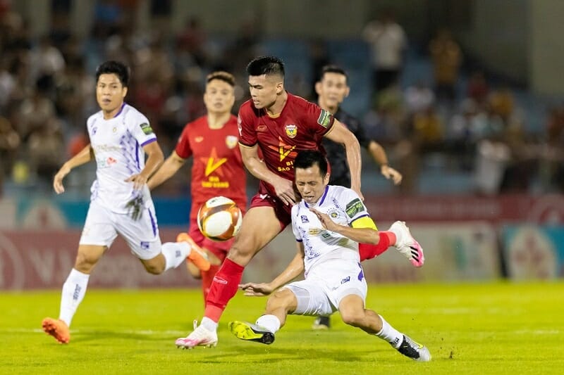 Hà Tĩnh cầm hòa được nhiều đội bóng mạnh (Ảnh: Hong Linh Ha Tinh FC).