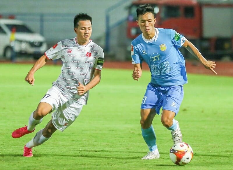 Hải Phòng thi đấu ấn tượng trước Nam Định (Ảnh: Thép Xanh Nam Định FC).