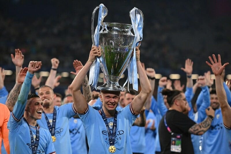 Man City đang là đương kim vô địch của Champions League.