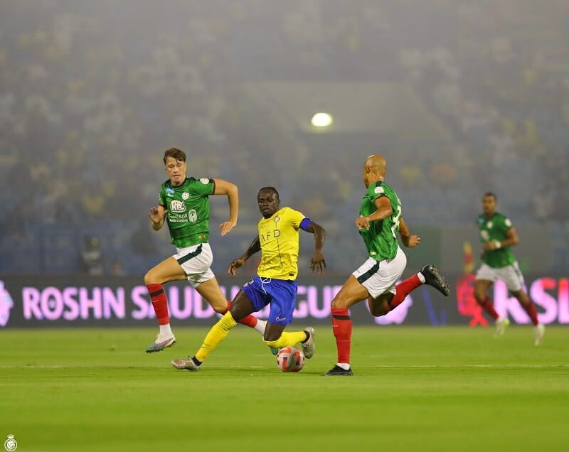 Sadio Mane mở tỷ số cho Al Nassr.