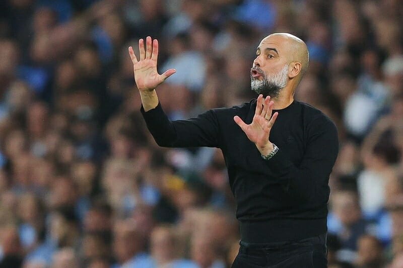 HLV Pep Guardiola sẽ không có mặt ở băng ghế chỉ đạo trong trận đấu tới.