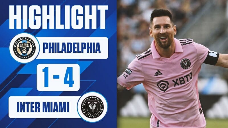 Philadelphia vs Inter Miami, bán kết Leagues Cup 2023