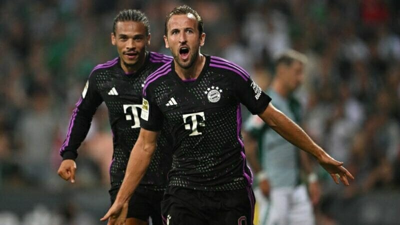 Werder Bremen vs Bayern Munich, Harry Kane