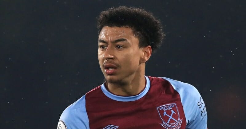 Lingard từng tỏa sáng trong màu áo West Ham