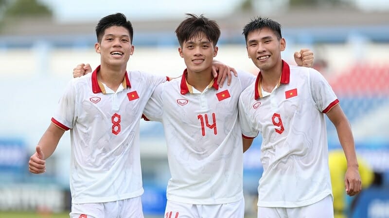 U23 Việt Nam tiến vào chung kết U23 Đông Nam Á (Ảnh: Vietnamnet)