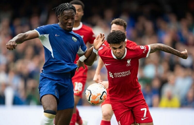 Disasi và Diaz ghi bàn ở cuộc đấu tại Stamford Bridge 